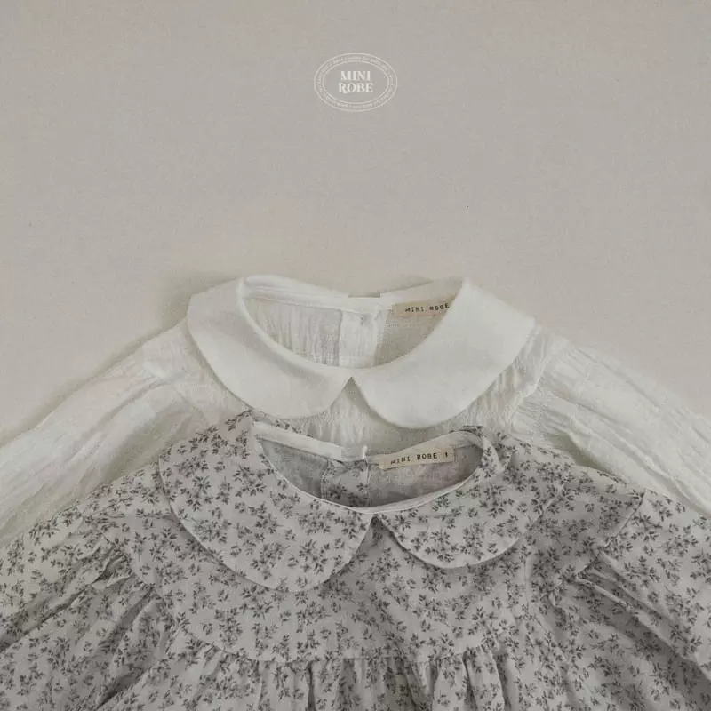 Mini Robe - Korean Baby Fashion - #onlinebabyshop - Bebe Circle One-piece - 10