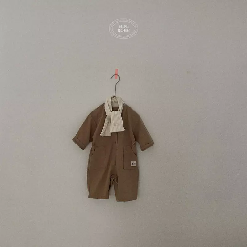Mini Robe - Korean Baby Fashion - #onlinebabyshop - Bebe Jumpsuit - 9