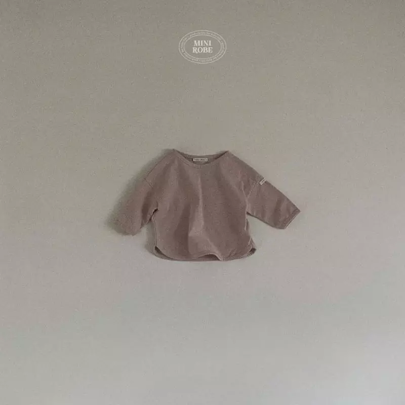 Mini Robe - Korean Baby Fashion - #onlinebabyshop - Saint Piping Tee - 2