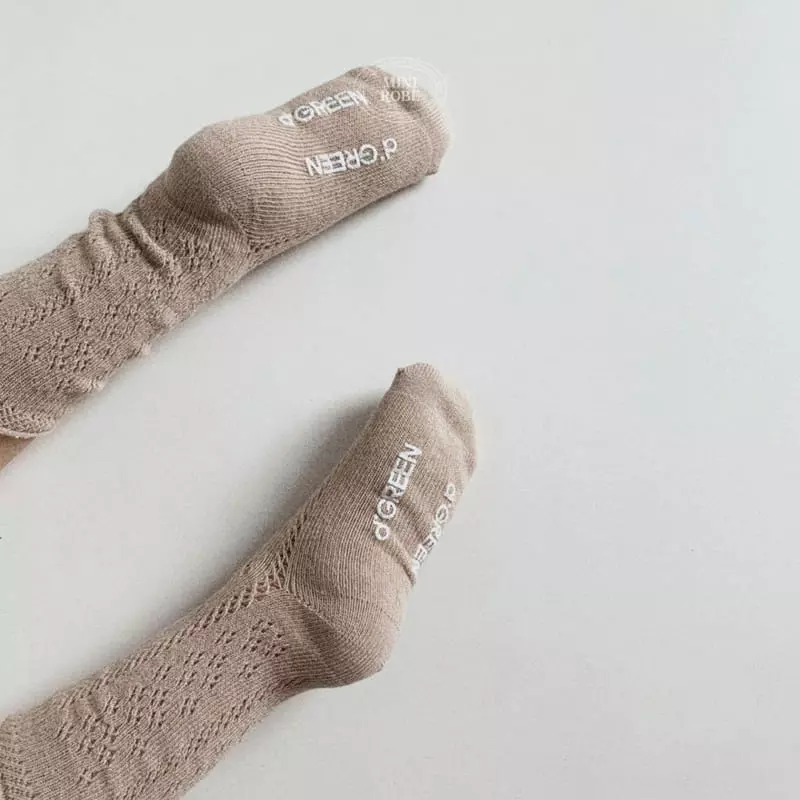 Mini Robe - Korean Baby Fashion - #smilingbaby - Floral Socks - 12