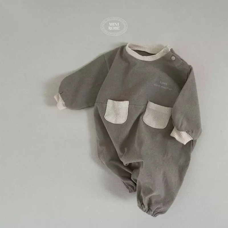 Mini Robe - Korean Baby Fashion - #smilingbaby - Bebe Milk Lit Bodysuit - 12