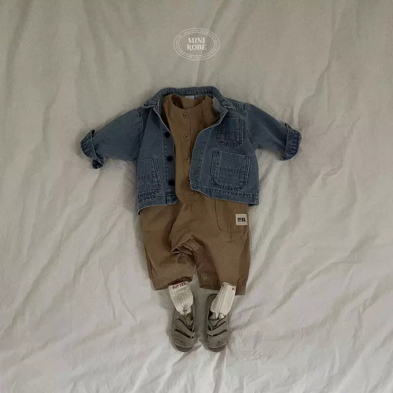 Mini Robe - Korean Baby Fashion - #smilingbaby - Bebe Classic Jacket - 9