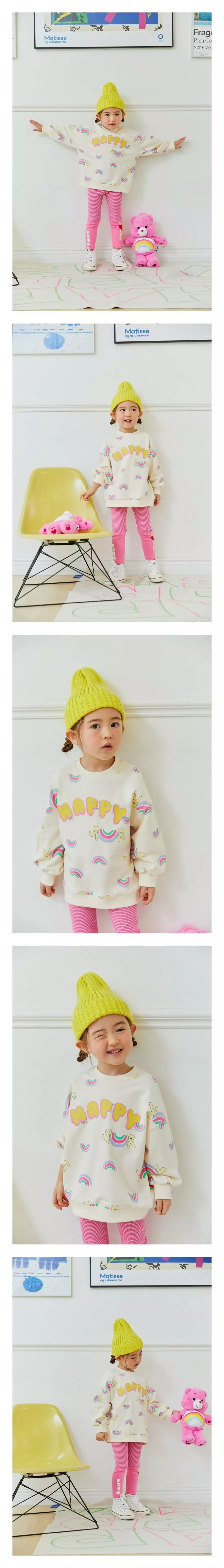 Miniature - Korean Children Fashion - #childofig - Rainbow Rabbit Tee