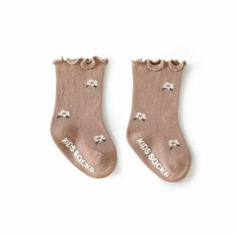 Miso - Korean Children Fashion - #Kfashion4kids - Flower Shirring Socks - 3