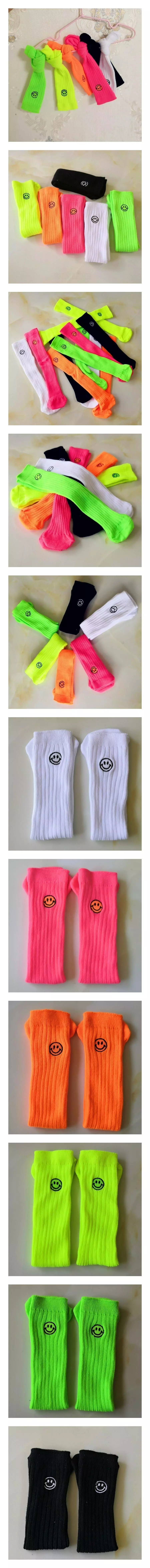 Miso - Korean Children Fashion - #kidzfashiontrend - Smile Socks 2y~mom