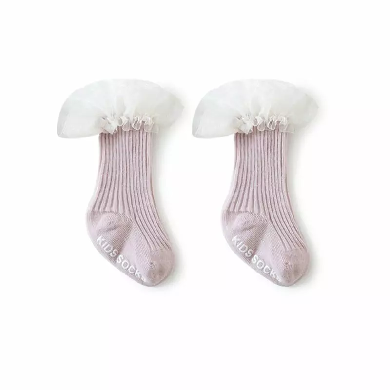 Miso - Korean Children Fashion - #kidzfashiontrend - Sha Frill Socks - 3