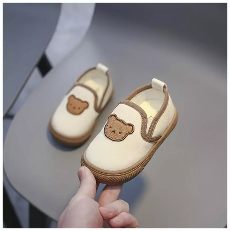Miso - Korean Children Fashion - #minifashionista - Bear Slip-on
