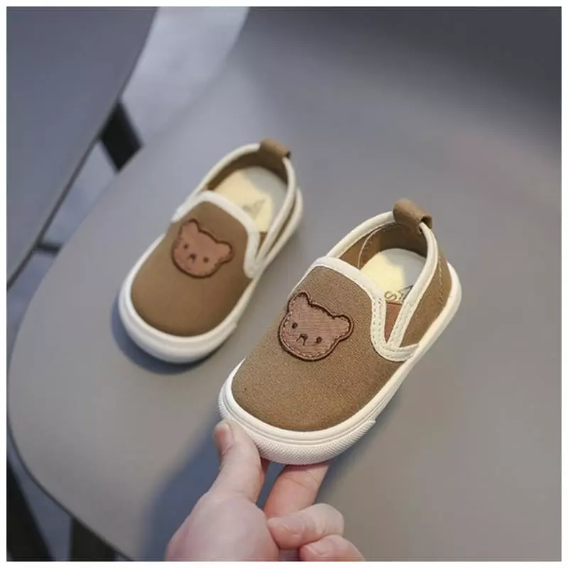 Miso - Korean Children Fashion - #prettylittlegirls - Bear Slip-on - 2