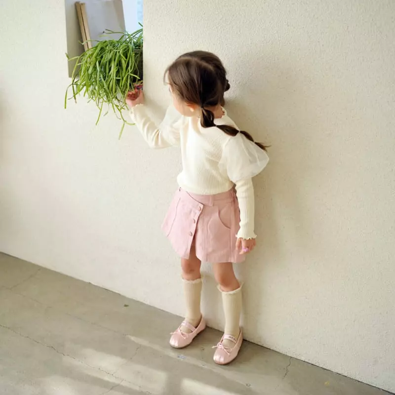 Momo Ann - Korean Children Fashion - #Kfashion4kids - Wrap Shorts - 3