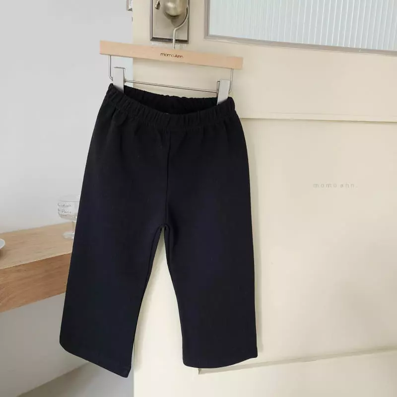 Momo Ann - Korean Children Fashion - #designkidswear - Wide Black Pants - 7