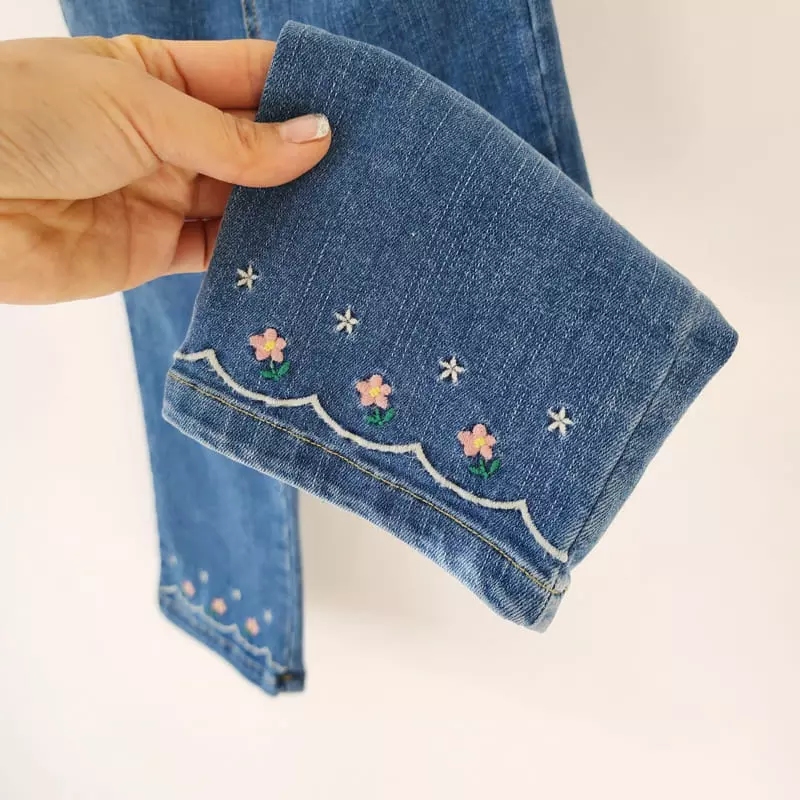 Momo Ann - Korean Children Fashion - #littlefashionista - Scrup Jeans