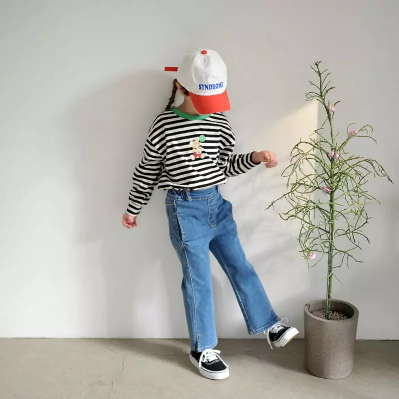 Momo Ann - Korean Children Fashion - #littlefashionista - Bubble Bear Tee - 3