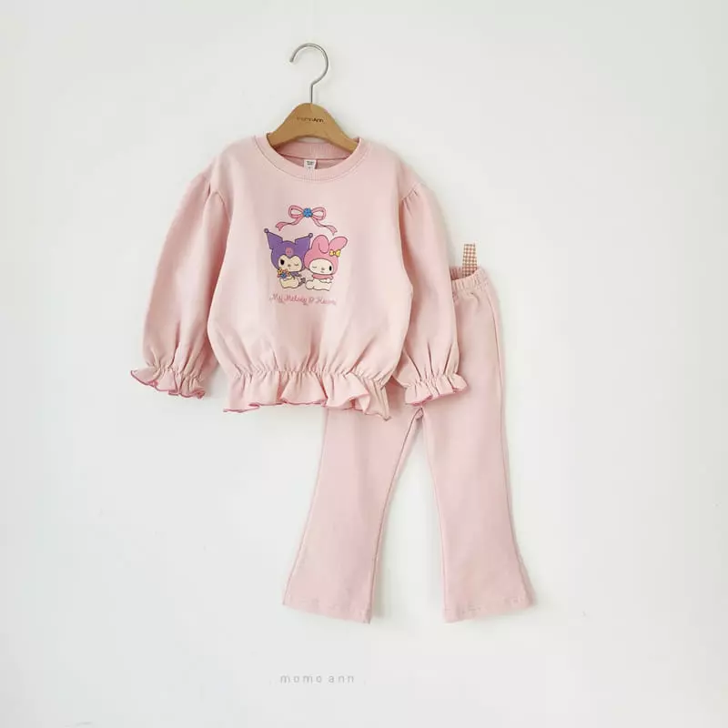 Momo Ann - Korean Children Fashion - #minifashionista - Melody Top Bottom Set