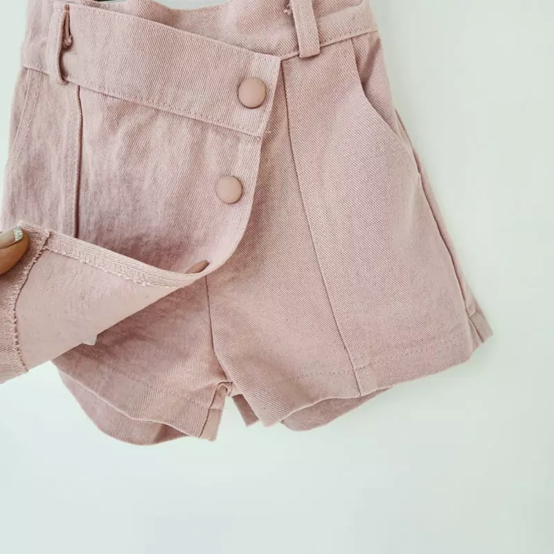 Momo Ann - Korean Children Fashion - #todddlerfashion - Wrap Shorts - 8