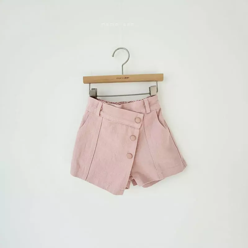 Momo Ann - Korean Children Fashion - #toddlerclothing - Wrap Shorts - 9