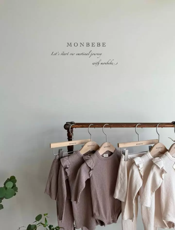 Monbebe - Korean Baby Fashion - #babyboutiqueclothing - Blossom Bodysuit - 9
