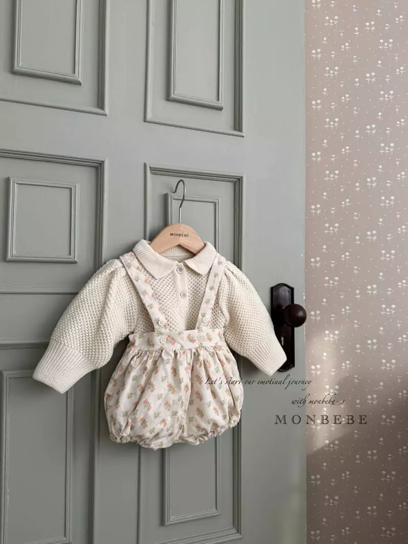 Monbebe - Korean Baby Fashion - #babyboutiqueclothing - Roran Puff Bodysuit - 12