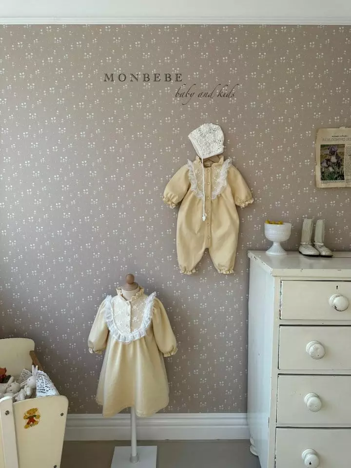 Monbebe - Korean Baby Fashion - #babylifestyle - Baby Laina Bodysuit - 3