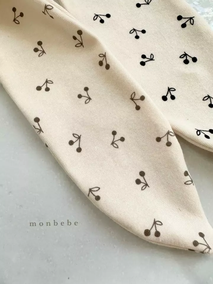 Monbebe - Korean Baby Fashion - #babyoninstagram - Cherry Barnie Bodysuit - 8
