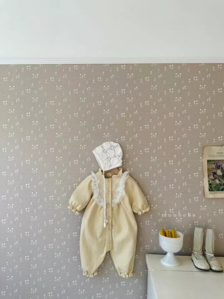 Monbebe - Korean Baby Fashion - #babyoutfit - Baby Laina Bodysuit - 7