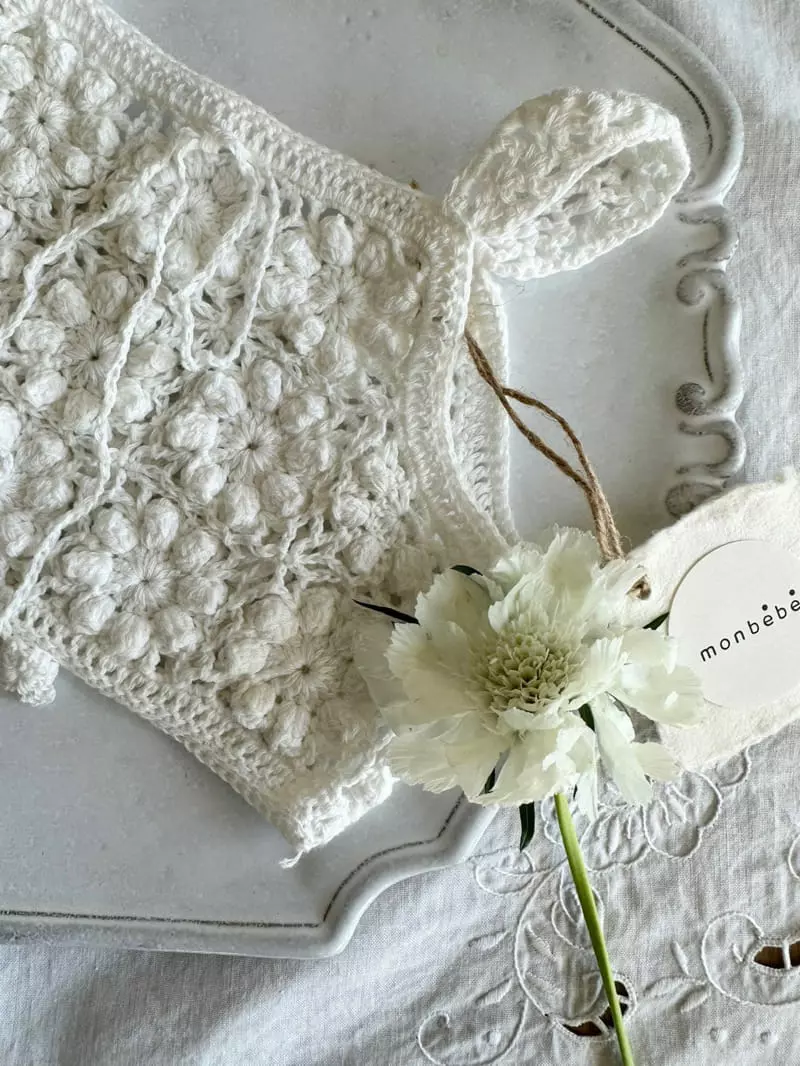 Monbebe - Korean Baby Fashion - #babyoutfit - Handmade Bustier - 10