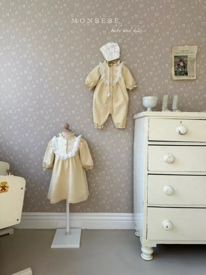 Monbebe - Korean Baby Fashion - #onlinebabyboutique - Baby Laina Bodysuit - 9