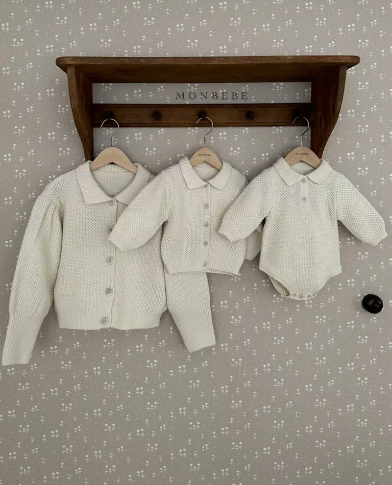 Monbebe - Korean Children Fashion - #childofig - Roran Collat Cardigan - 2