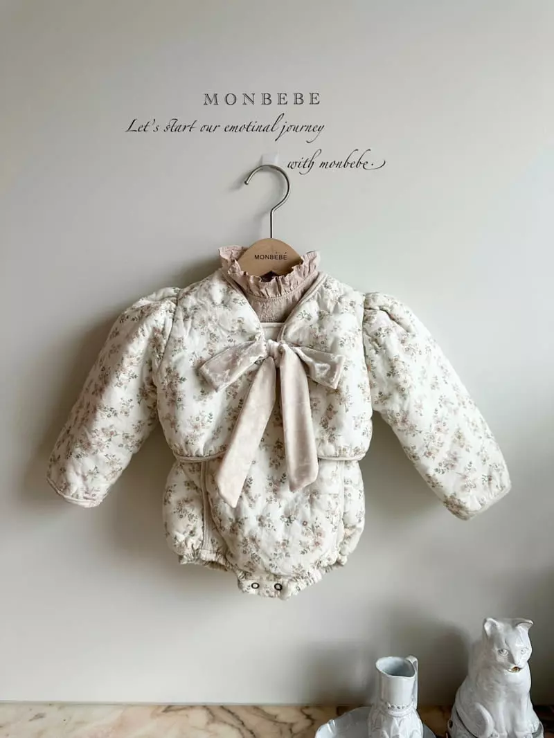 Monbebe - Korean Children Fashion - #childrensboutique - Flower Bonding Jacket - 8