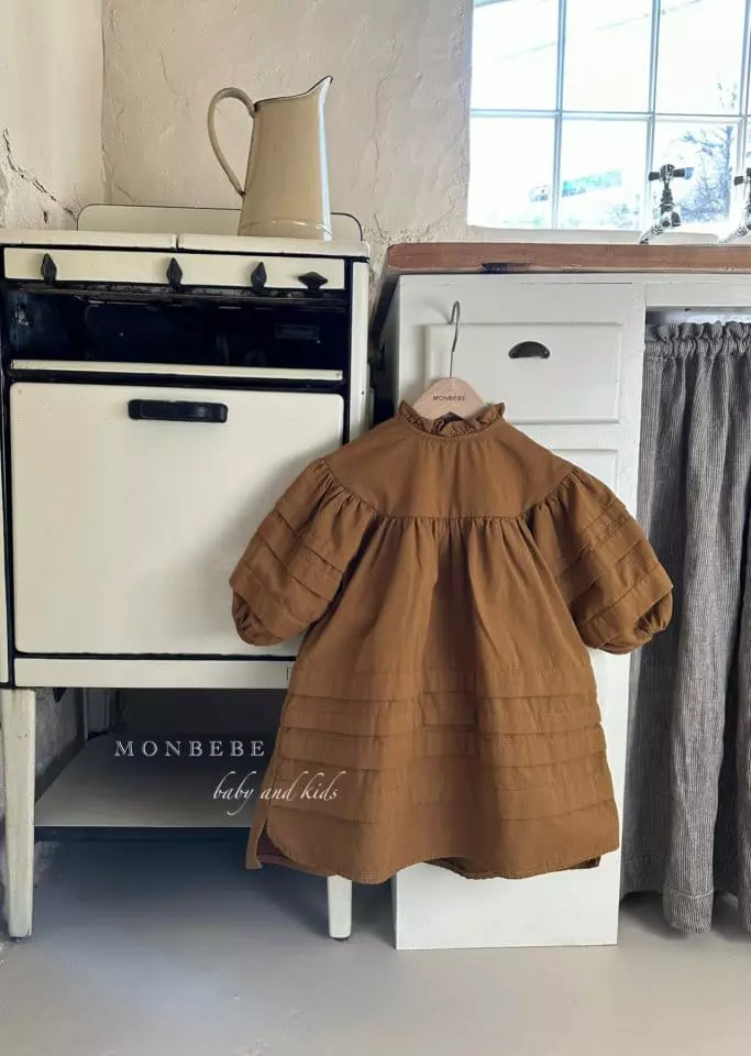 Monbebe - Korean Children Fashion - #fashionkids - Kid Volume One-piece - 5
