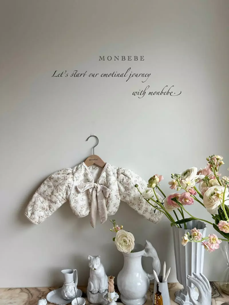 Monbebe - Korean Children Fashion - #magicofchildhood - Flower Bonding Jacket