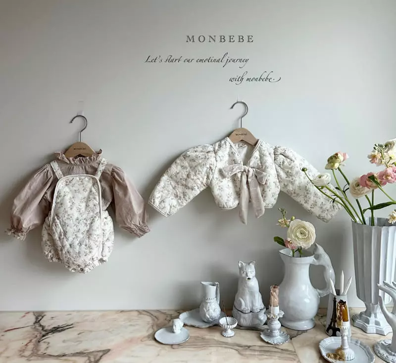 Monbebe - Korean Children Fashion - #prettylittlegirls - Flower Bonding Jacket - 3