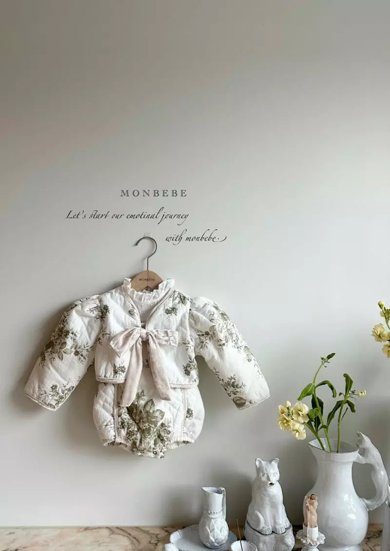 Monbebe - Korean Children Fashion - #prettylittlegirls - Flower Bonding Jacket - 4