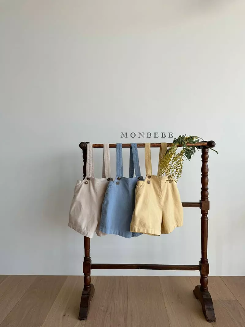 Monbebe - Korean Children Fashion - #todddlerfashion - Spring Dungarees - 4