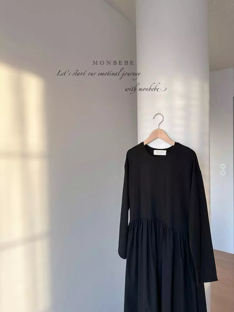 Monbebe - Korean Women Fashion - #restrostyle - Mom Daily One-piece - 6