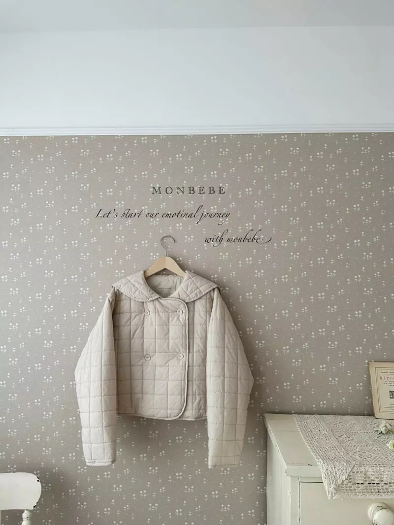 Monbebe - Korean Women Fashion - #restrostyle - Mom Quilting Jacket - 3