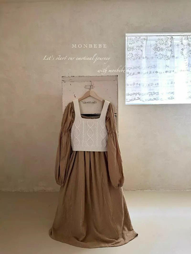 Monbebe - Korean Women Fashion - #romanticstyle - Mom Anjella One-piece