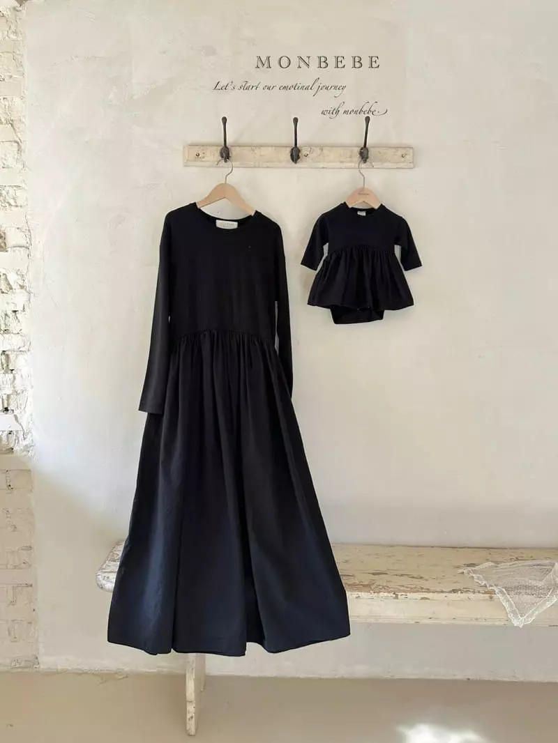 Monbebe - Korean Women Fashion - #romanticstyle - Mom Daily One-piece - 7