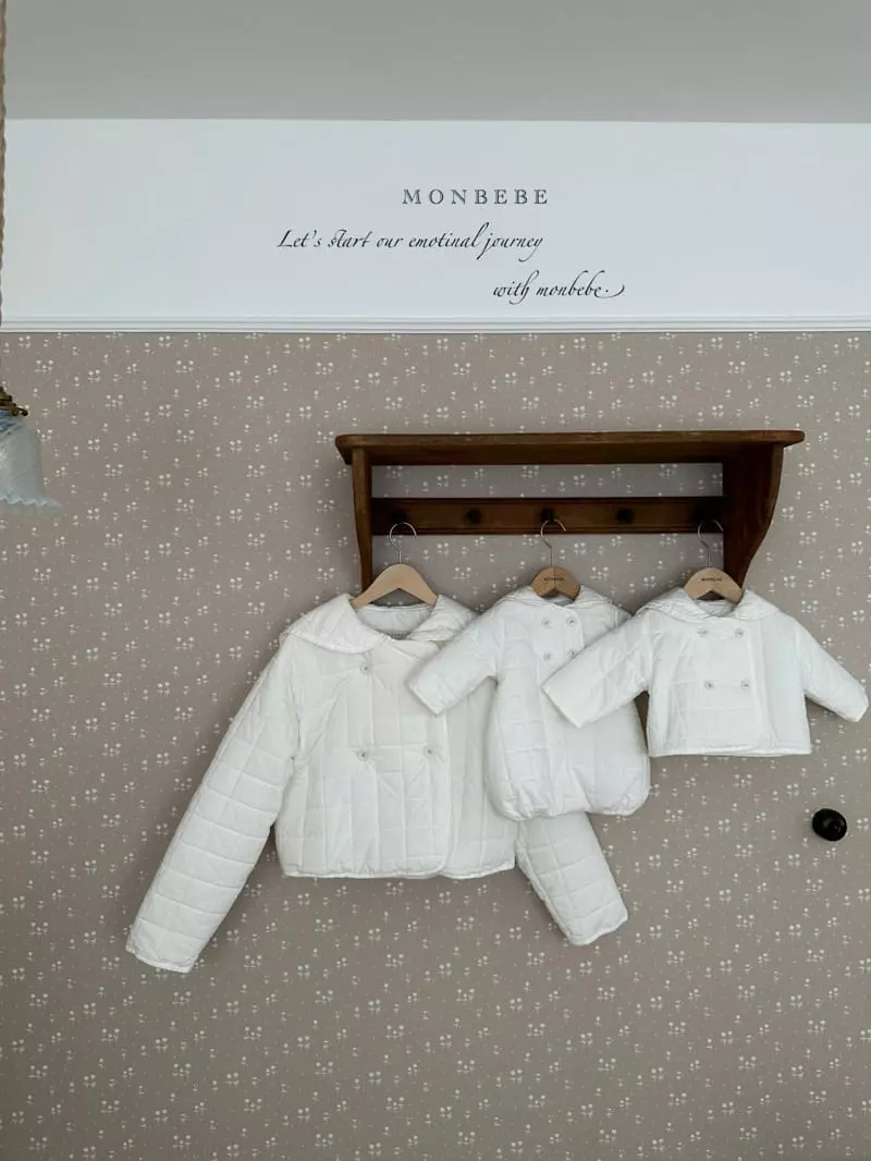 Monbebe - Korean Women Fashion - #restrostyle - Mom Quilting Jacket - 4