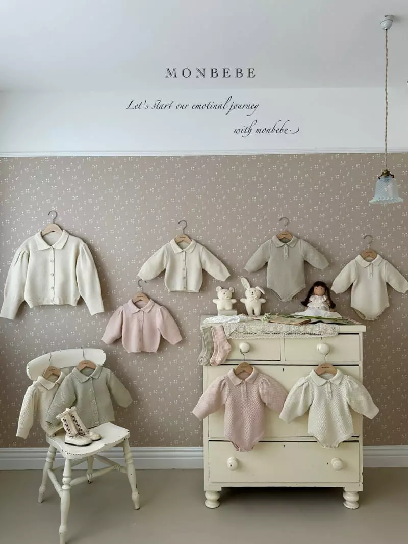 Monbebe - Korean Women Fashion - #womensfashion - Mom Roran Puff Cardigan - 12