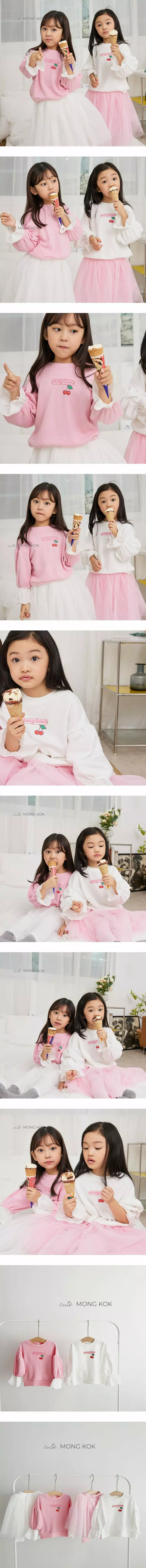 Mong Kok - Korean Children Fashion - #littlefashionista - Cherry Less Tee
