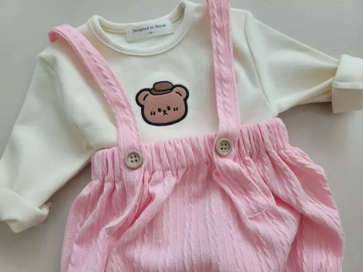 Moran - Korean Baby Fashion - #babyoutfit - Knit Top Bloomer Set - 6