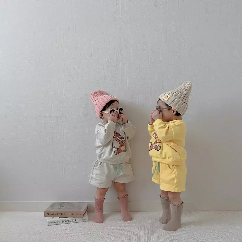 Moran - Korean Children Fashion - #childofig - Jerry Top Bottom Set - 2