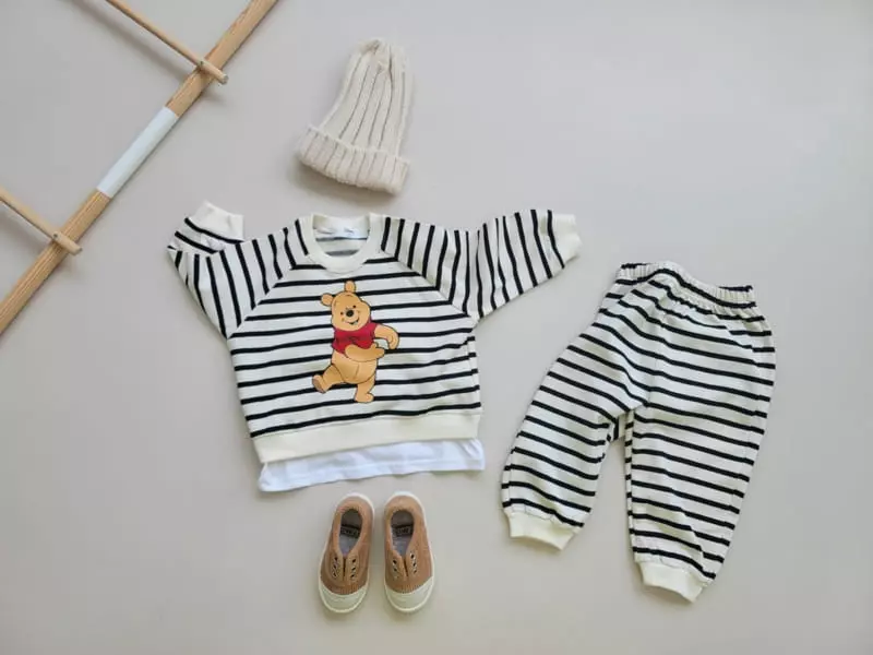 Moran - Korean Children Fashion - #fashionkids - Lala Top Bottom Set