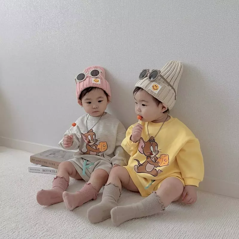 Moran - Korean Children Fashion - #littlefashionista - Jerry Top Bottom Set - 11