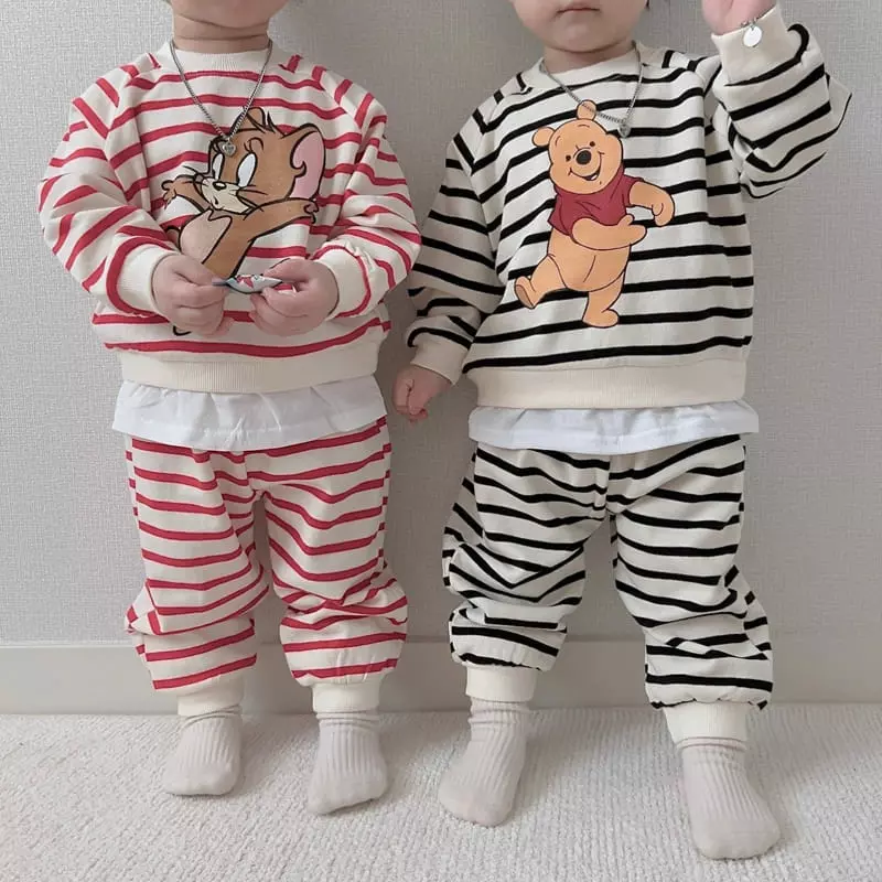Moran - Korean Children Fashion - #littlefashionista - Lala Top Bottom Set - 6