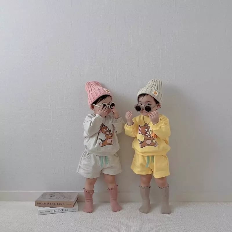 Moran - Korean Children Fashion - #stylishchildhood - Jerry Top Bottom Set