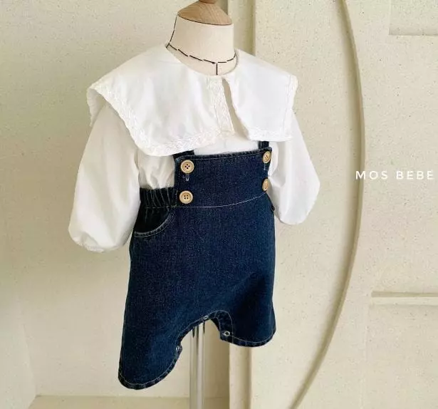 Mos Bebe - Korean Baby Fashion - #babyboutique - Bebe Lace Blouse - 9