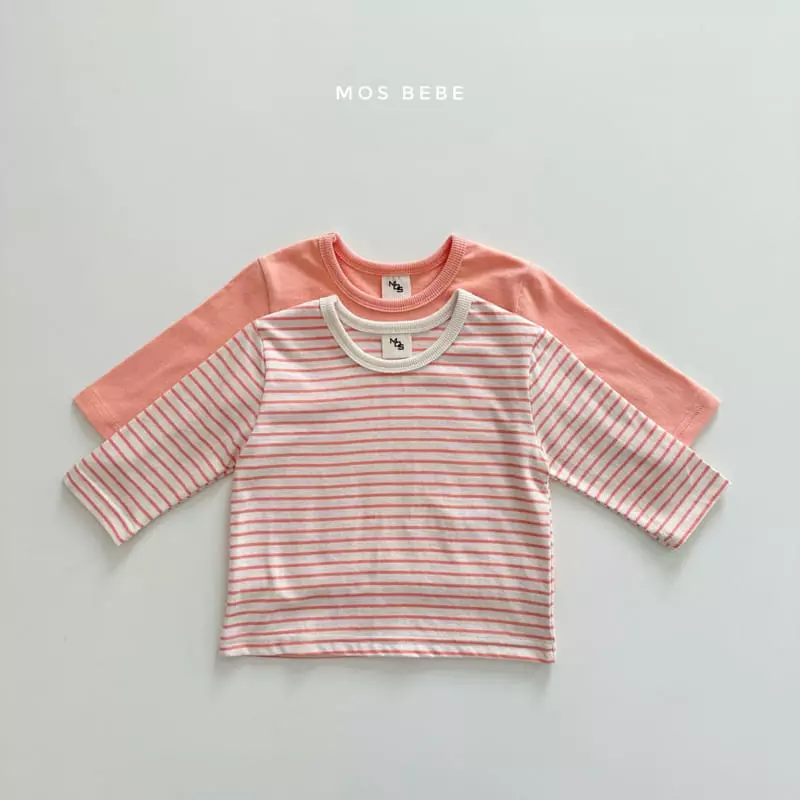 Mos Bebe - Korean Baby Fashion - #babyclothing - 1+1 Spring Tee - 8