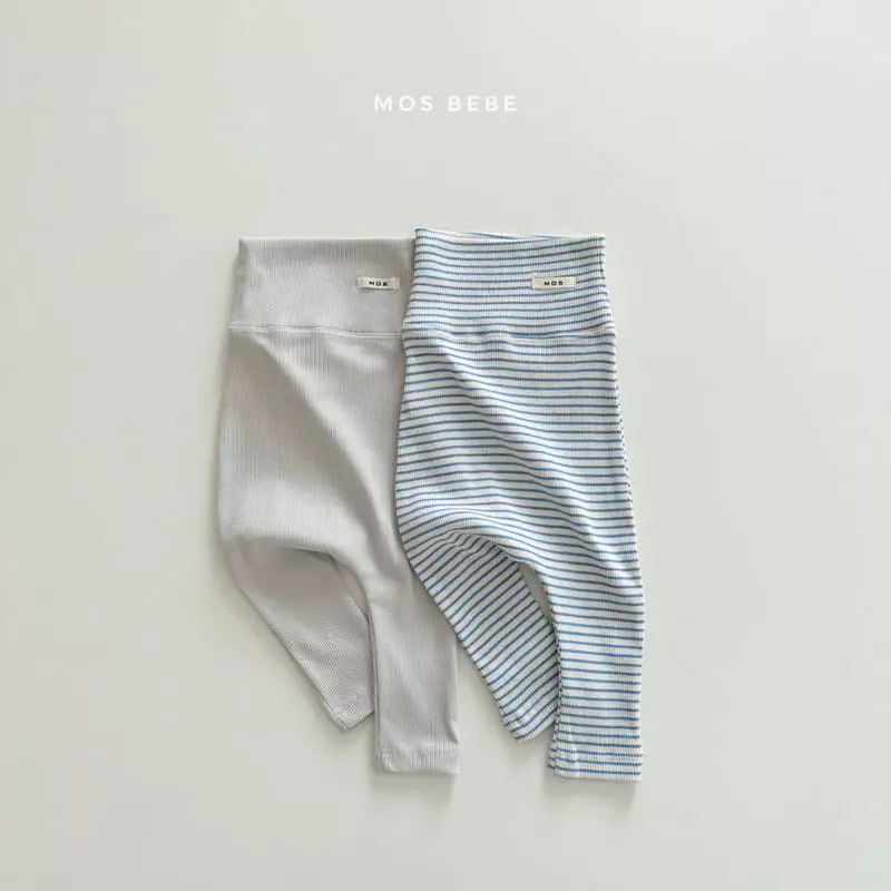 Mos Bebe - Korean Baby Fashion - #babyfever - 1+1 Stomach Leggings - 11