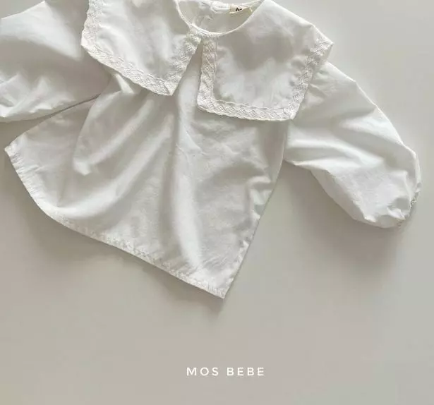 Mos Bebe - Korean Baby Fashion - #babylifestyle - Bebe Lace Blouse